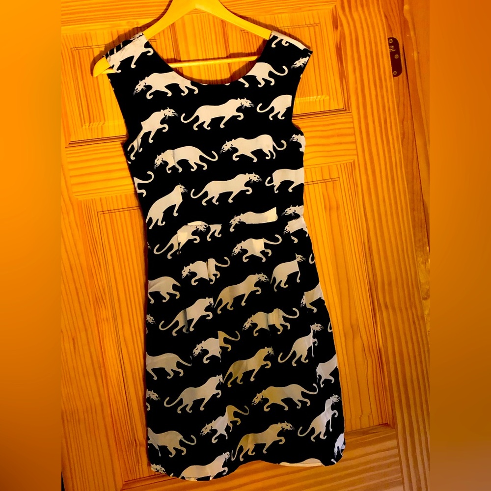 Funky ModCloth jaguar dress